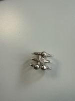 Silberring mit Zirkonia, Grösse 19mm, neuwertig