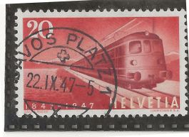 DAVOS-PLATZ 1  22.09.47 auf Zu#279 Mi#486 Vollstempel [6B8]