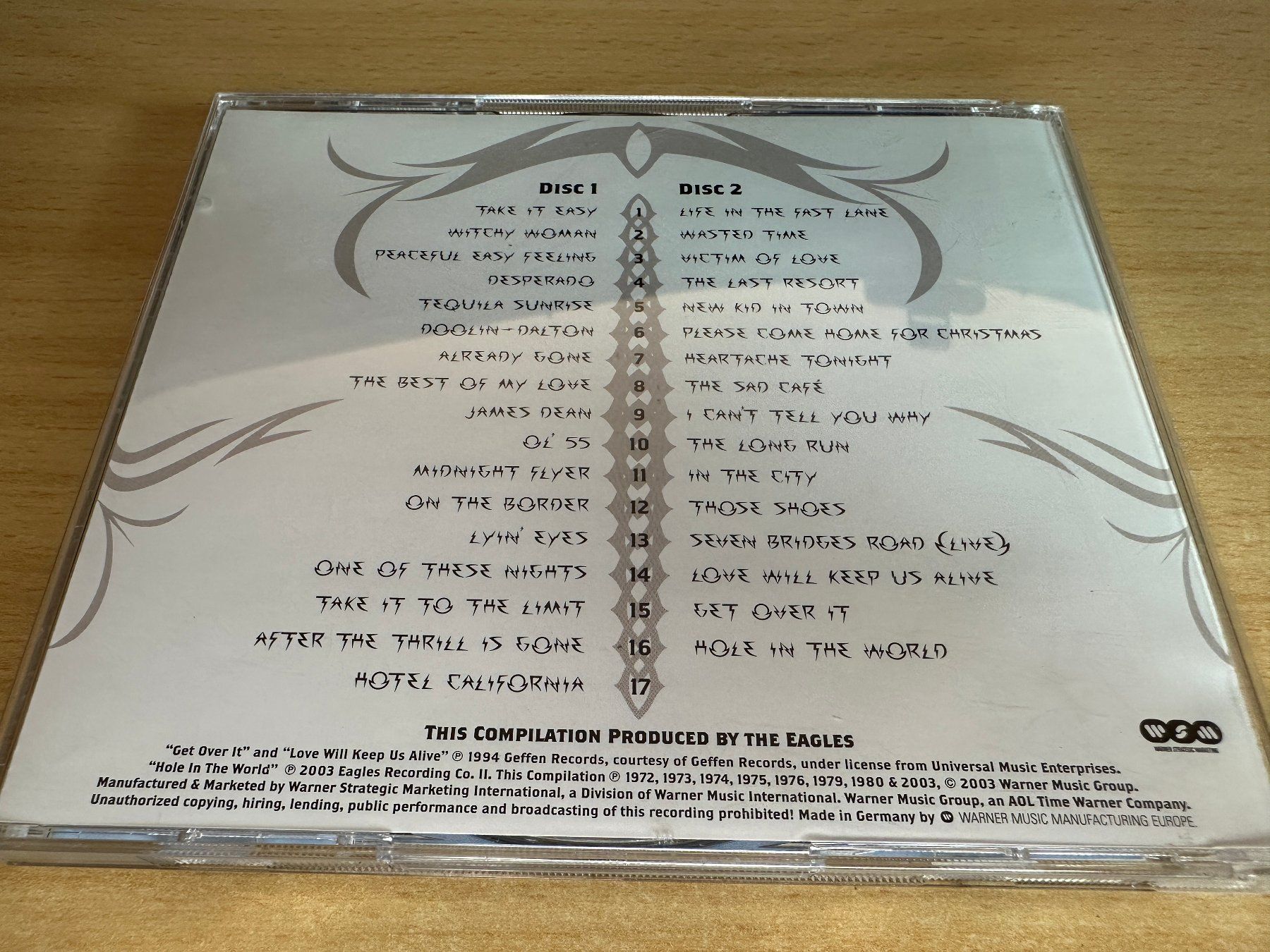 CD: Eagles – The Complete Greatest Hits - 2 CD – Usato da Rikon im Tösstal venduto da Alpenmutz 1
