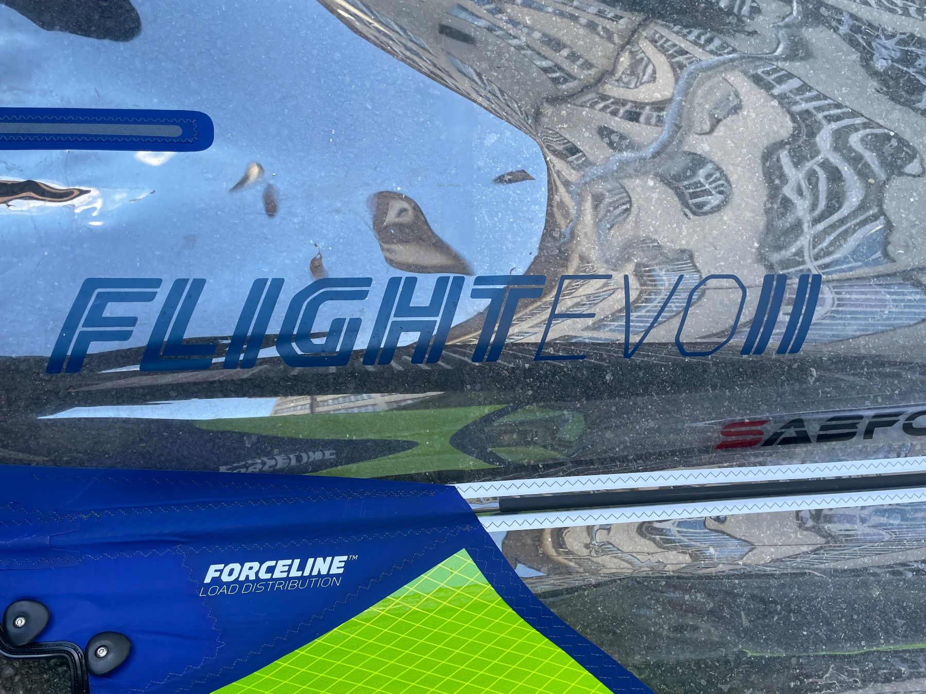 Surf: Windsurfsegel NeilPryde Flight Evo 2 9.0 – Usato da Lenzburg venduto da Threesixty 1