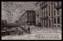 AK Genève, Quai des Bergues