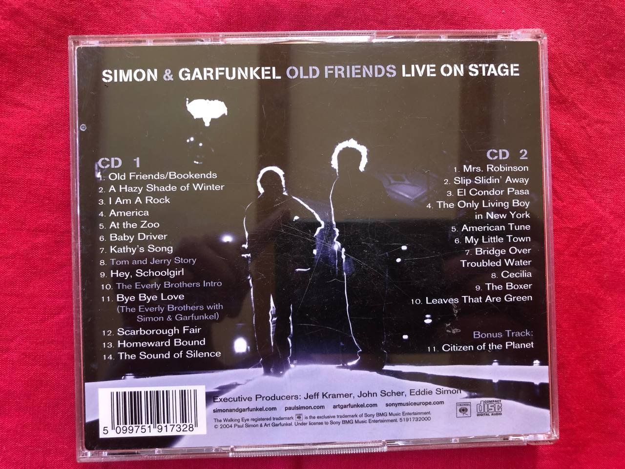 CDs: Simon & Garfunkel - LIVE - Old Friends , Doppel-CD – Gebraucht aus Malix von jul_7nhn 1