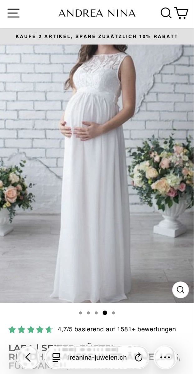 Kleider: Spitzenkleid, M/L – Neu und originalverpackt aus Mosnang von pic_h88l