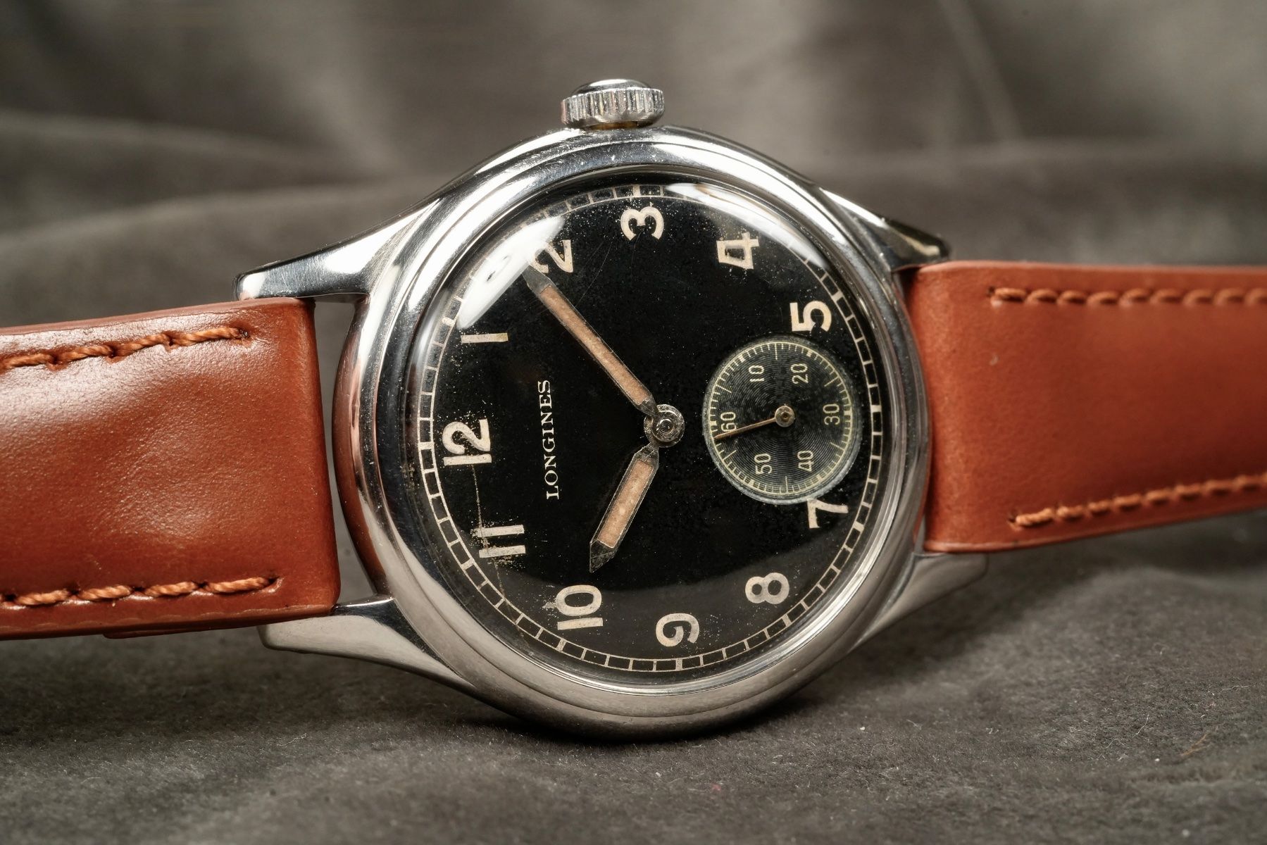 Longines Orologi: Longines - D. Original 1944 WWII Ref. 22880 Luftwaffe Watch – Usato da Morcote venduto da chronoservice 9