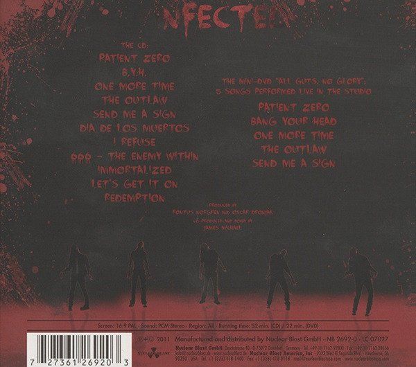 CD: HammerFall – Infected - Vergriffen! - b – Usato da Brittnau venduto da Zibu 1
