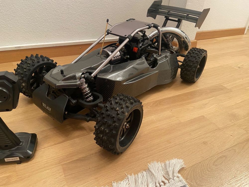 4 Chapes Reely Carbon Fighter 3 - Pour Modélisme 1:6, M8 Avec Bille De 9.8mm, Neuves