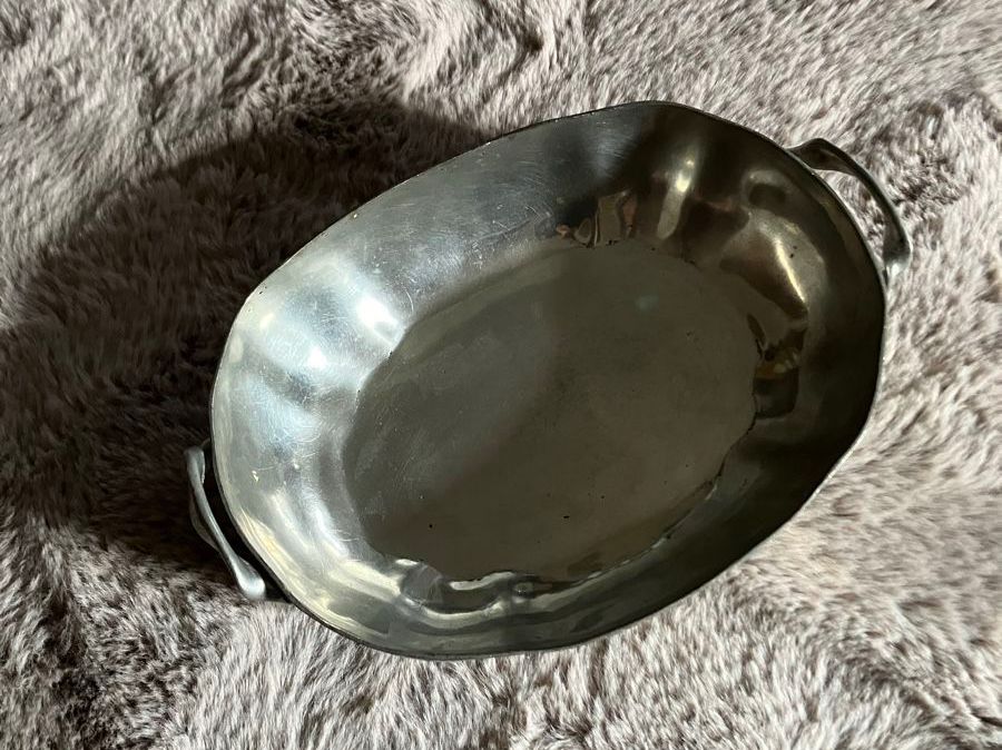 Servierplatten: Soucoupe * En étain – Gebraucht aus St-Triphon von chamaclinea
