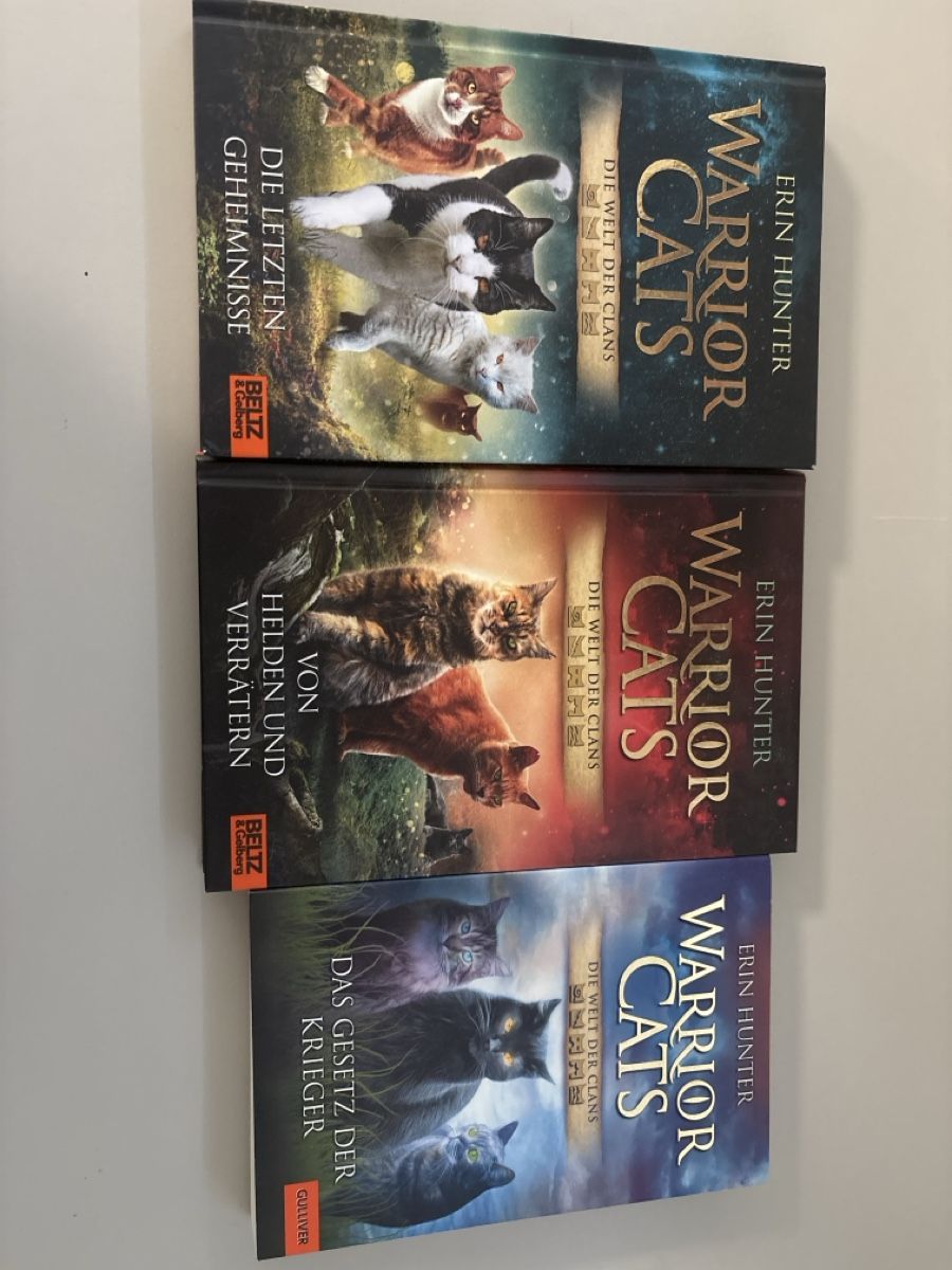 Libri: Warrior Cats Die Welt der Clans 3 Bücher  – Usato da Hunzenschwil venduto da ede_h8tt