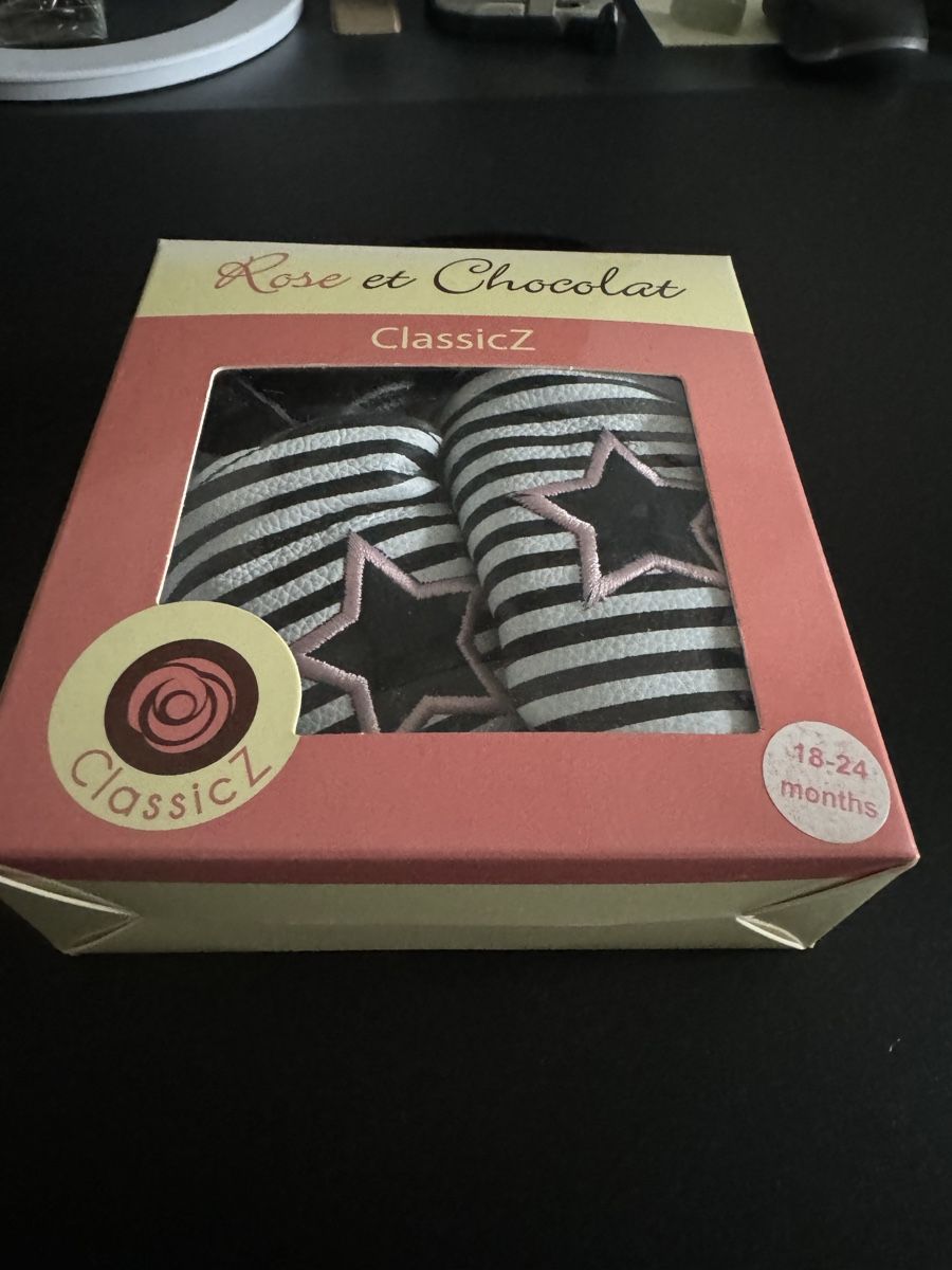 Schuhe für Jungen: Lederfinkli Sternenmotiv Gr. 18-24 Monaths – Neu und originalverpackt aus Kerns von Kaefer2003 2