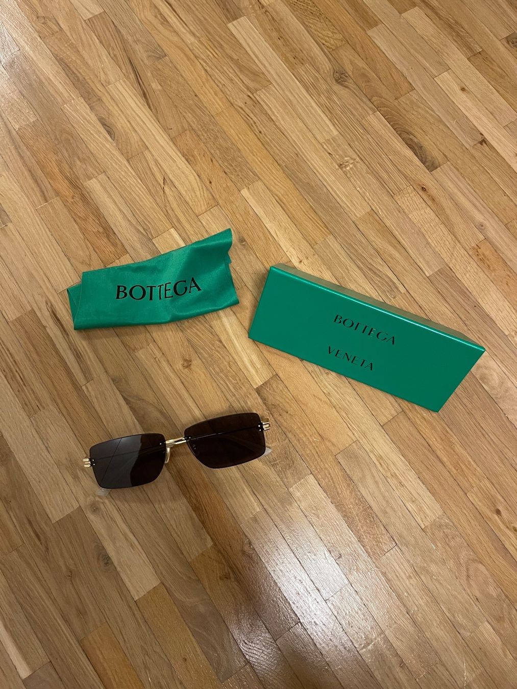 Bottega Veneta Occhiali & Lenti: Bottega Veneta Sonnenbrille – Usato da Langenthal venduto da iamzeko 2