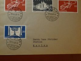 20.VIII.48., SCHÖNER BRIEF VOLLSTEMPEL NACH MOULEN