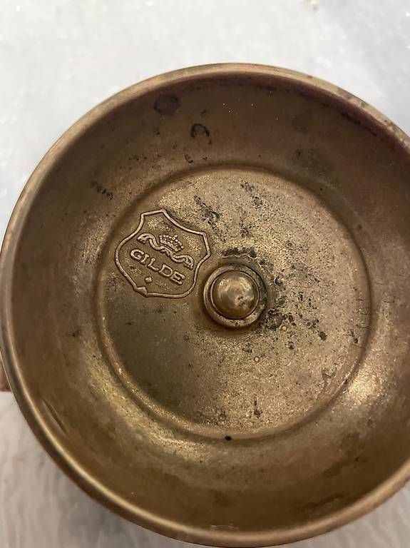 Ciotole: Messingschale mit Taube – Usato da Lätti venduto da Oskary 3