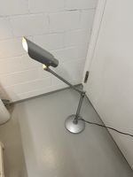 Briloner Leuchten Schreibtischlampe Silber 