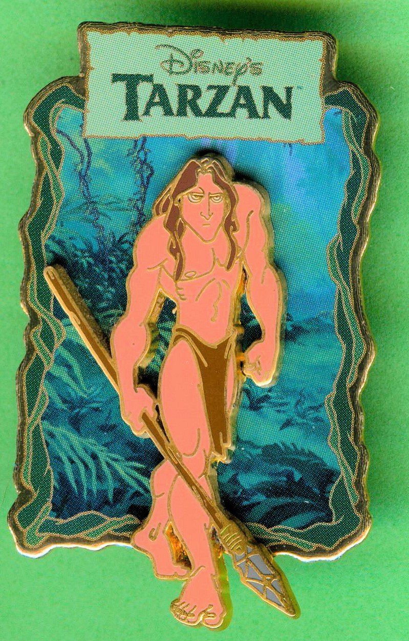 Disney Placchette & Badge: Disney   TARZAN – Usato da Winterthur venduto da Sammleroase