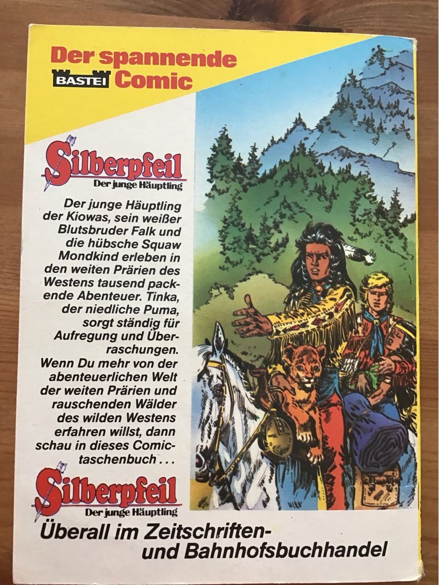 Fumetti: Silberpfeil Taschenbuch 18 – Usato da Bettwiesen venduto da Jumpingfox 1