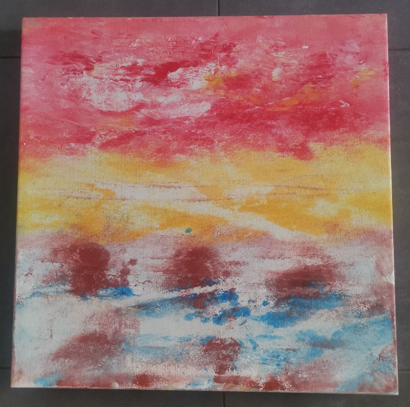 Dipinti: Bild Gemälde 50 x 50 x 4,5cm – Usato da Küssnacht am Rigi venduto da Gold_und_mehr