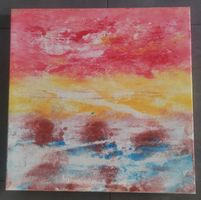 Bild Gemälde 50 x 50 x 4,5cm