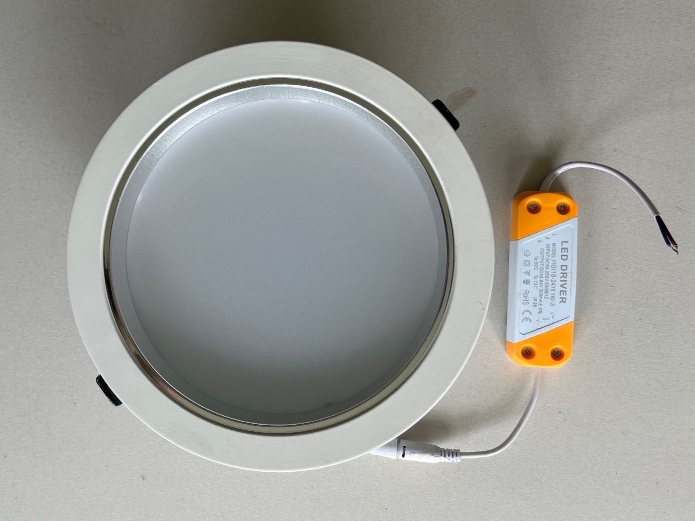 Lampadari & plafoniere: Einbauleuchte, Lampe, LED, Treiber, Deckenleuchte, UP, 24W – Nuovo (secondo la descrizione) da Netstal venduto da spaltflo01 1