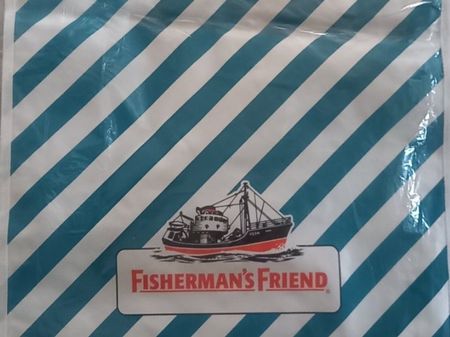 FISHERMAN'S FRIEND - kultiger Badesack, wasserdicht (Drybag)