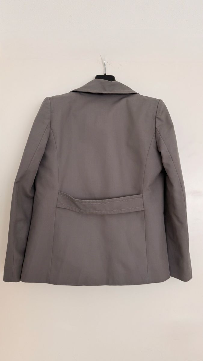 Giacche: Philosophy di Alberta Ferretti Grey Cotton Jacket US6 – Usato da Zollikerberg venduto da MK-13 2