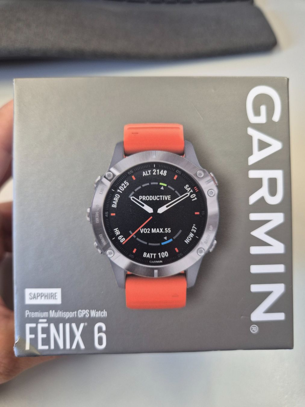 Garmin Smartwatch: Garmin Fenix 6 Sapphire Titanium 47 mm – Usato da Steffisburg venduto da fridii 4