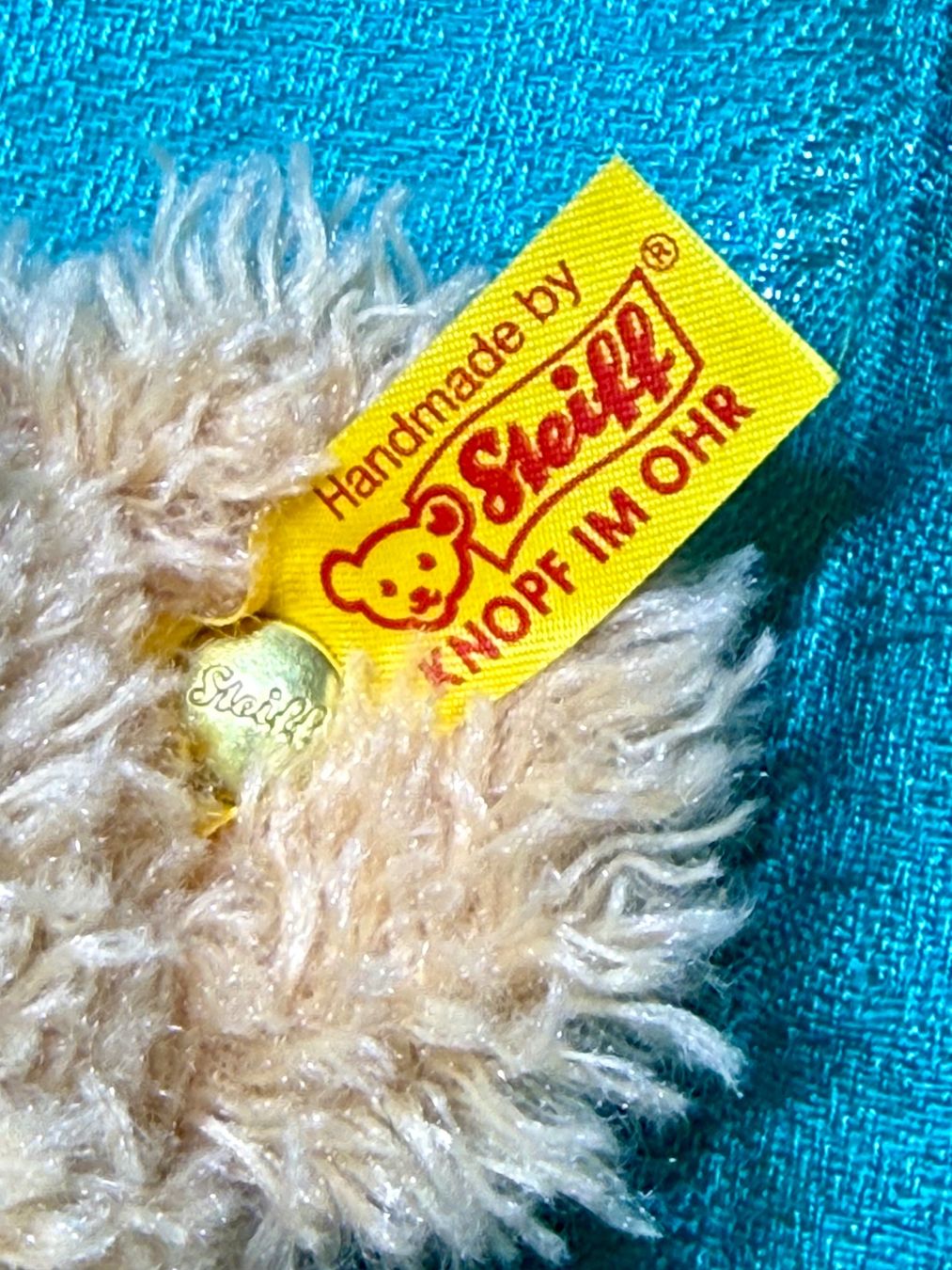 Steiff Giocattoli: Steiff Jimmy Teddybär Good Luck – Usato da Muttenz venduto da wyhaegli 3