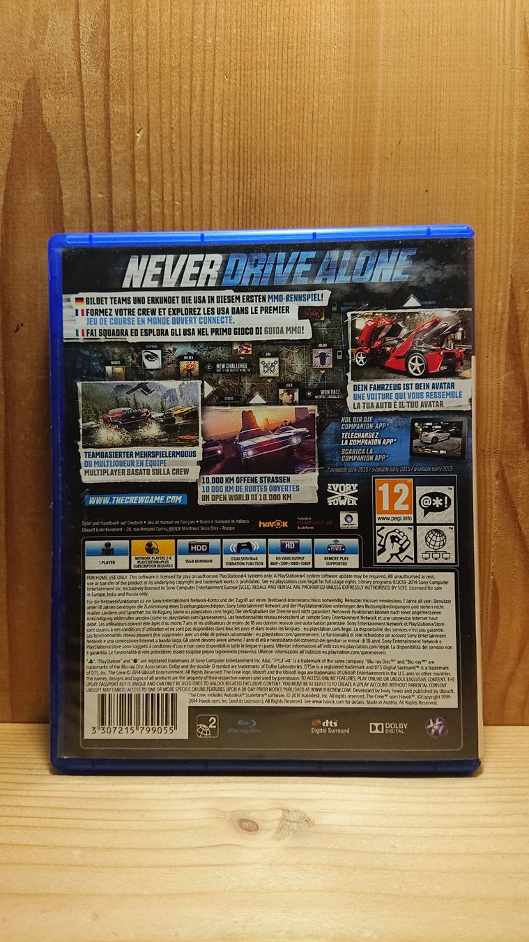 Sony Jeux: THE CREW PS4 Game – D'occasion à Wilderswil par Exebub 1