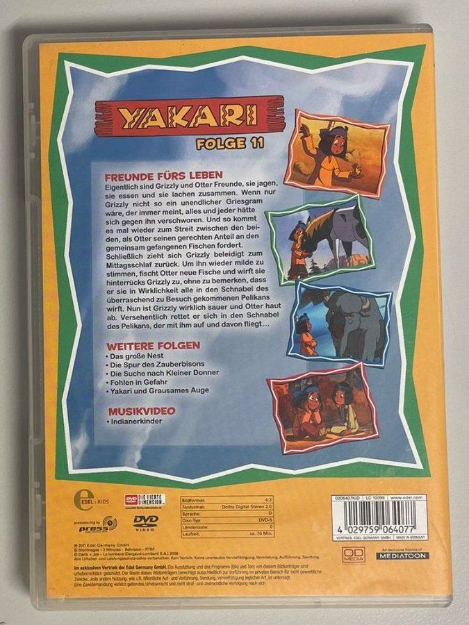 Alle DVDs: Yakari Folge 11 (DVD) – Gebraucht aus Sachseln von Quaker0 1