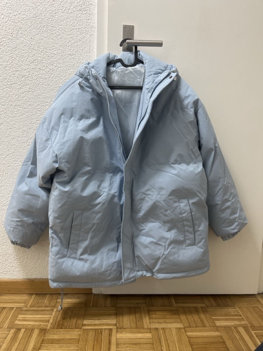 Jacken: Winterjacke, hellblau, Gr. L, – Neu (gemäss Beschreibung) aus Zuchwil von matsinho