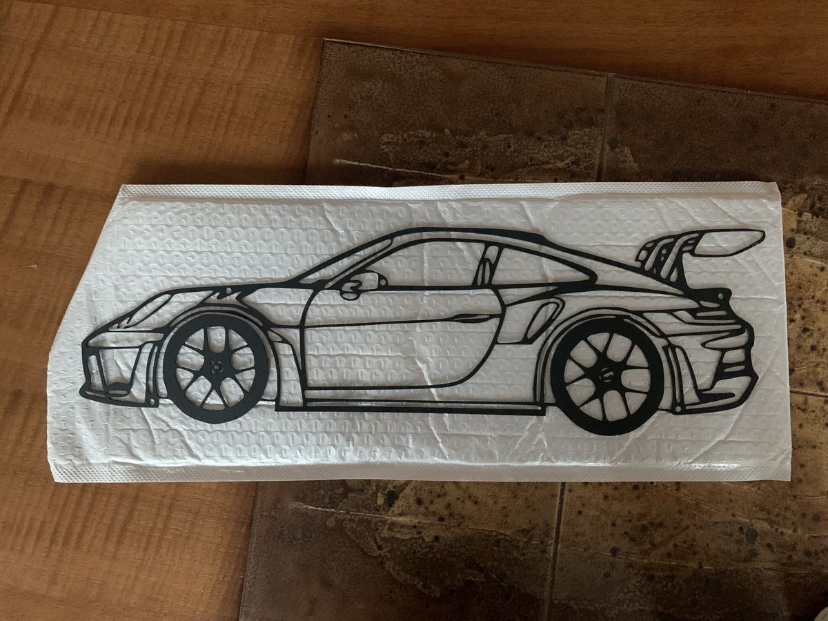 Alle Dekorationen: Wanddeko Porsche GT3 RS – Neu (gemäss Beschreibung) aus Degersheim von Frischi08 1