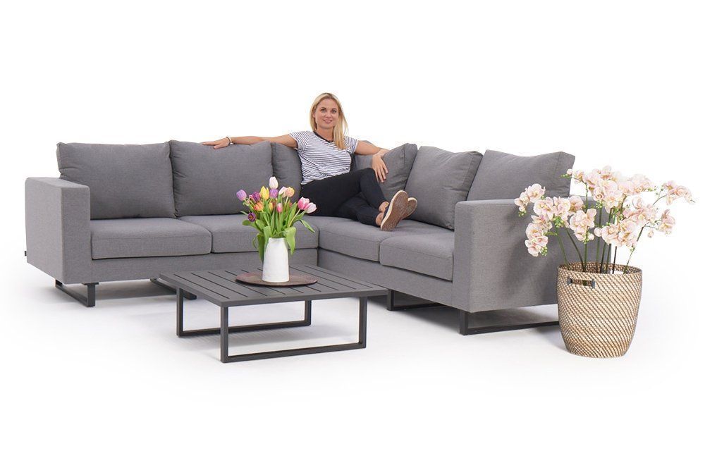 Divani: Sofa Outdoor grau – Nuovo e nell'imballaggio originale da Bern venduto da rattan-lounge