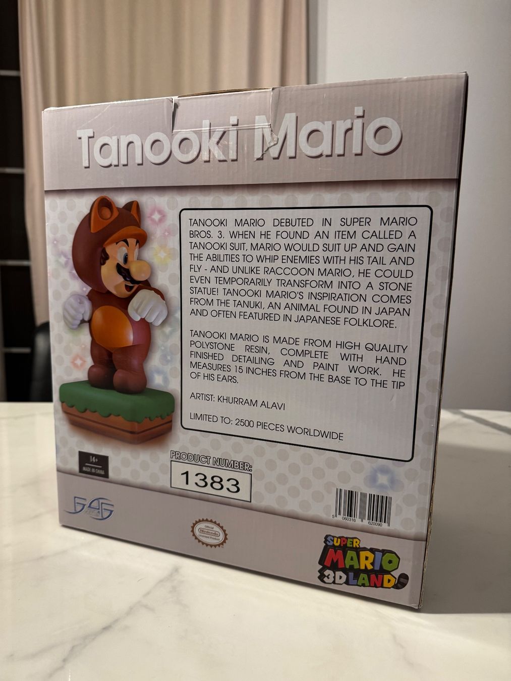 Nintendo Figuren: Statue - First 4 Figures - Mario Tanooki - Regular – Neu (gemäss Beschreibung) aus Ependes VD von Aless1400 4