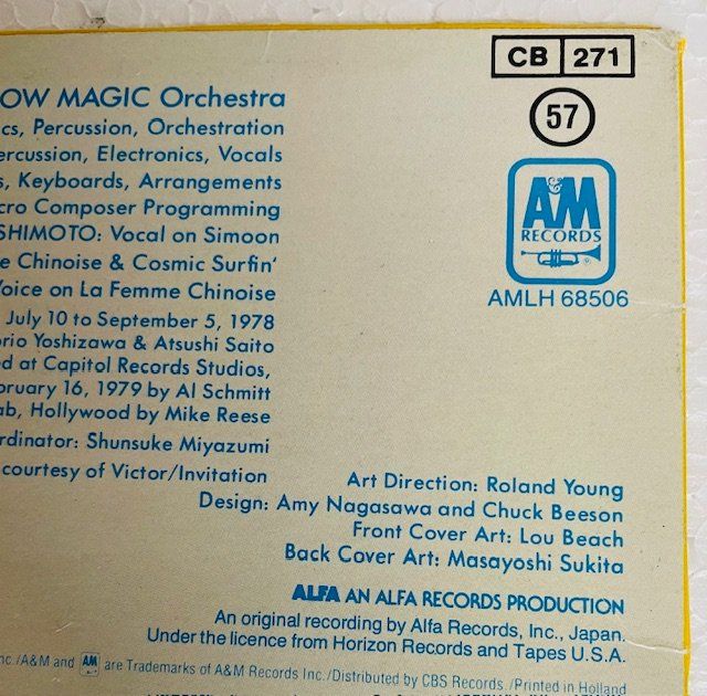 Dischi in vinile: LP Yellow Magic Orchestra – Usato da Oberrieden venduto da Ket25 2