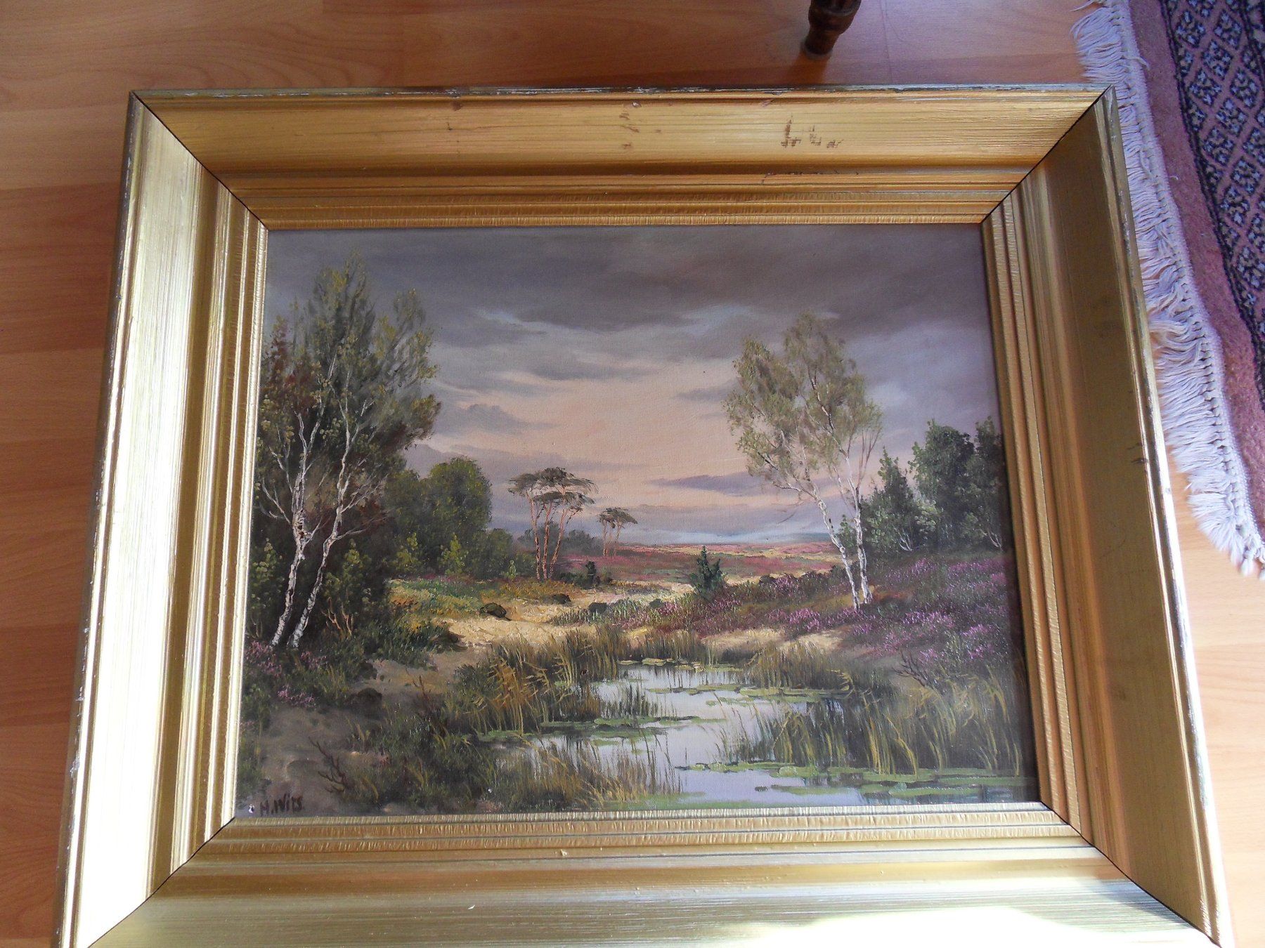 Gemälde: Oelbild Landschaft – Gebraucht aus Schongau von Eva-Katharina