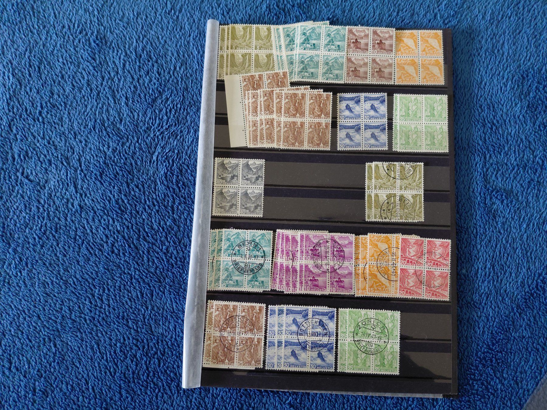 Tous les timbres: Superlos CH Landschaften **/o – D'occasion à Horw par Onurb008