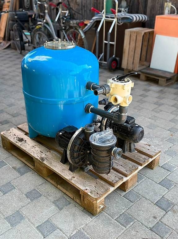 Accessoires de piscine: Sandfilteranlage / Poolfilter – D'occasion à Worb par veromos 4