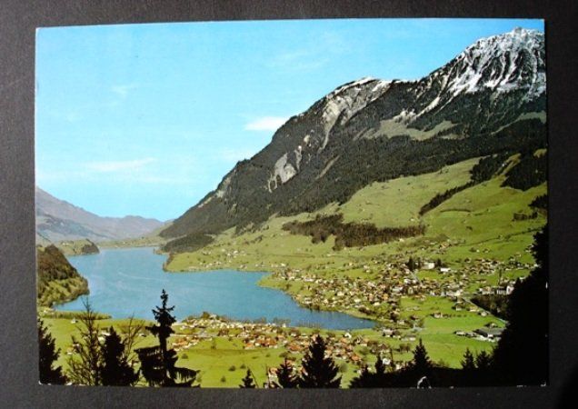 Cartoline postali: 7 x Ansichtskarten LUNGERN – Usato da Jona venduto da philajona 6