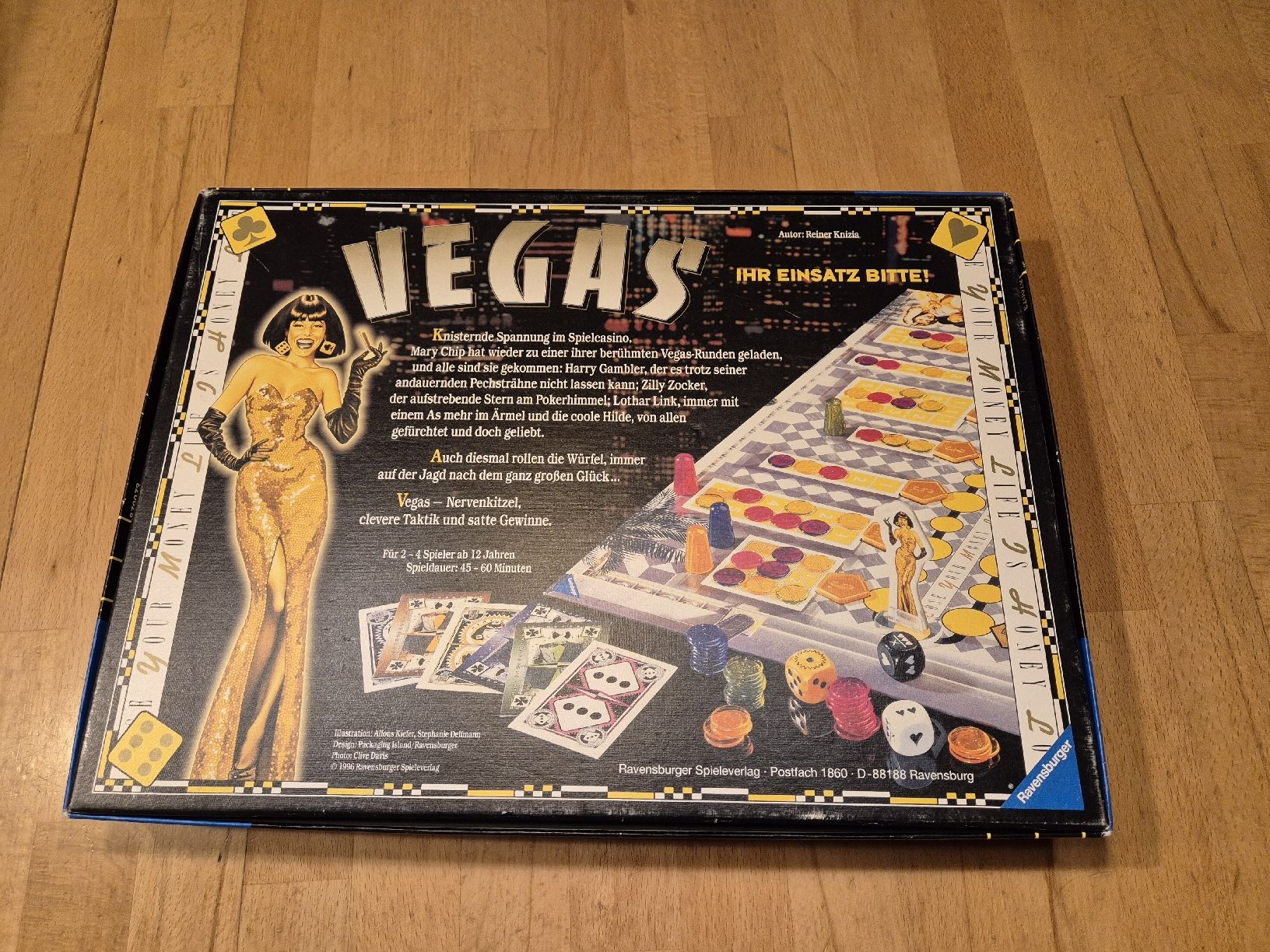 Ravensburger Giochi: Ravensburger Vegas Brettspiel – Usato da Ettiswil venduto da beekeper13 1