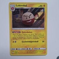 Pokémon Karte Lektrobal 39/181 Zustand gut