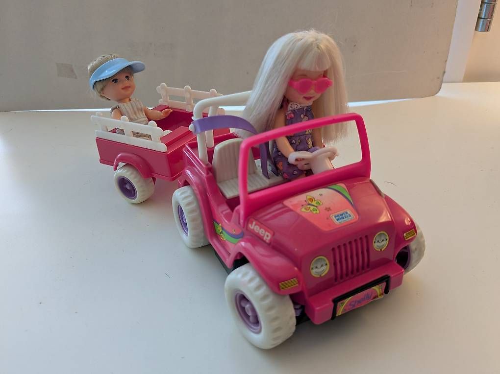Bambole: Barbie Shelly / Kelly Jeep – Usato da Wettingen venduto da S_Runa 1
