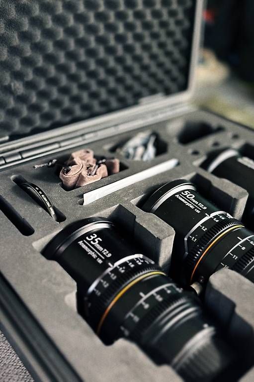 Obiettivi: Greatjoy 1.8x Anamorphic Set - 35mm - 50mm - 85mm – Usato da Olten venduto da Pascalieri