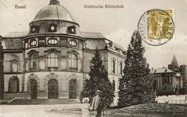 Carte imprimé de Basel avec 101 et 102 oblit. Basel 3