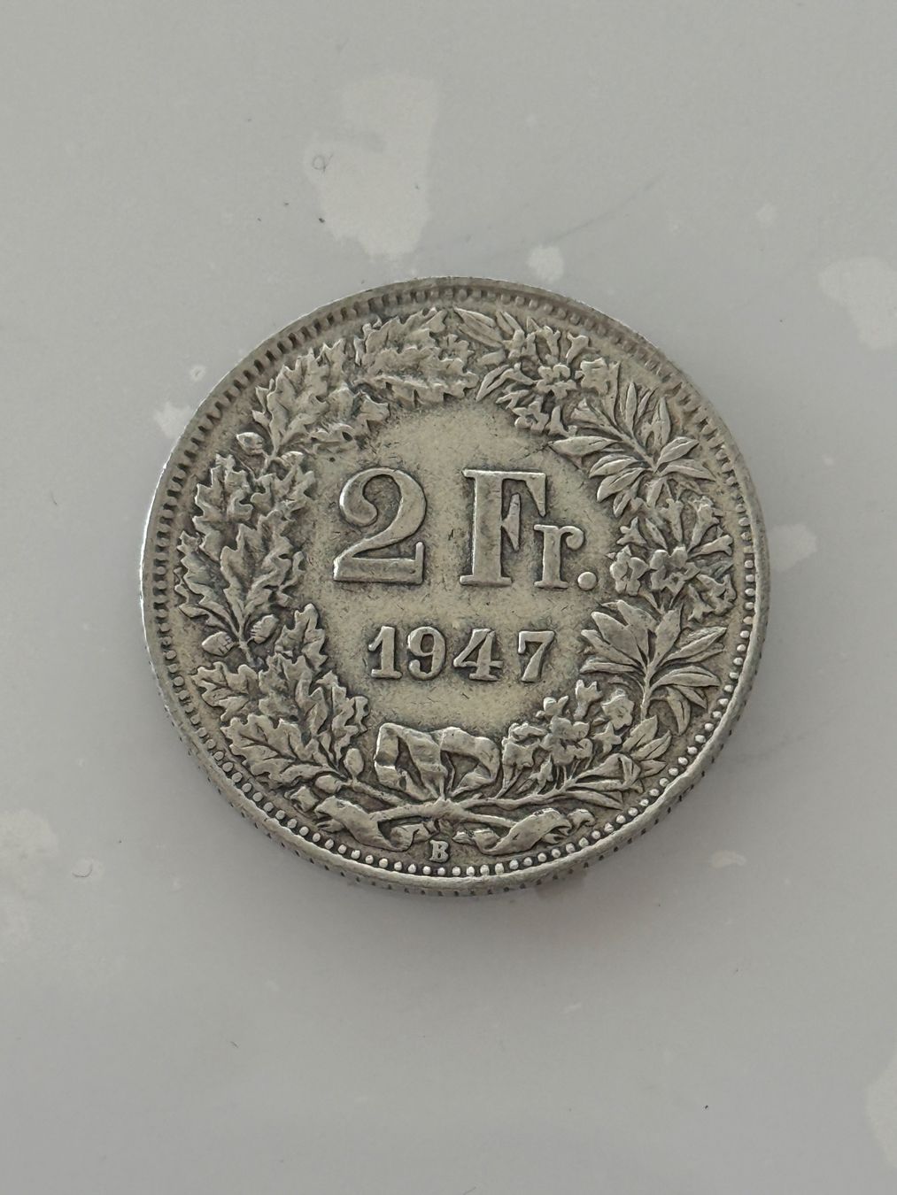 Alle Münzen: 2 Franken 1947  Rar – Gebraucht aus Wallisellen von SWISS_SILVER1