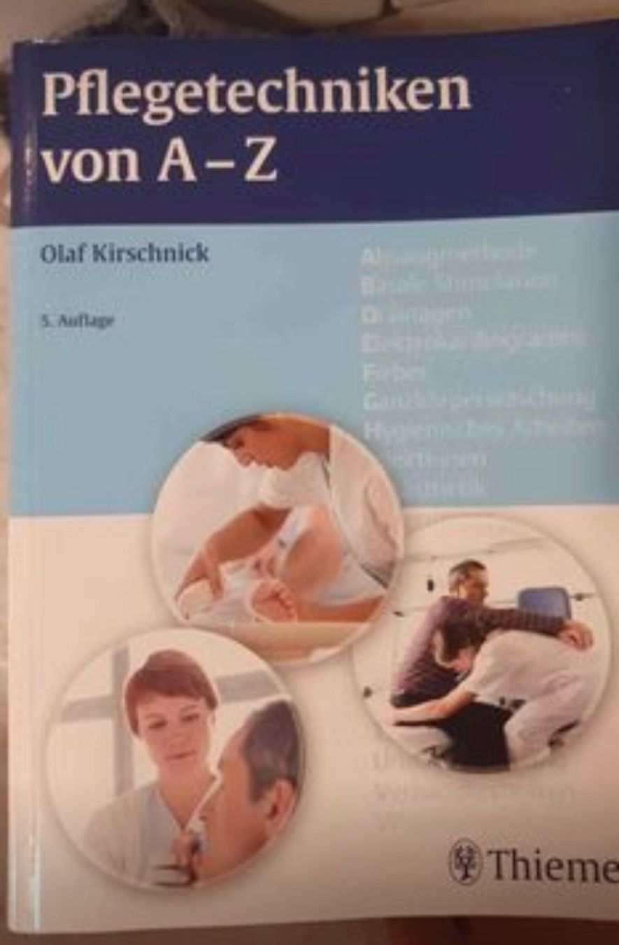 Bücher: Pflegetechniken von A-Z 5te Auflage – Neu (gemäss Beschreibung) aus Spreitenbach von Frenk_pops