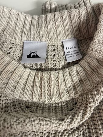Quiksilver Strickpullover beige Grösse L
