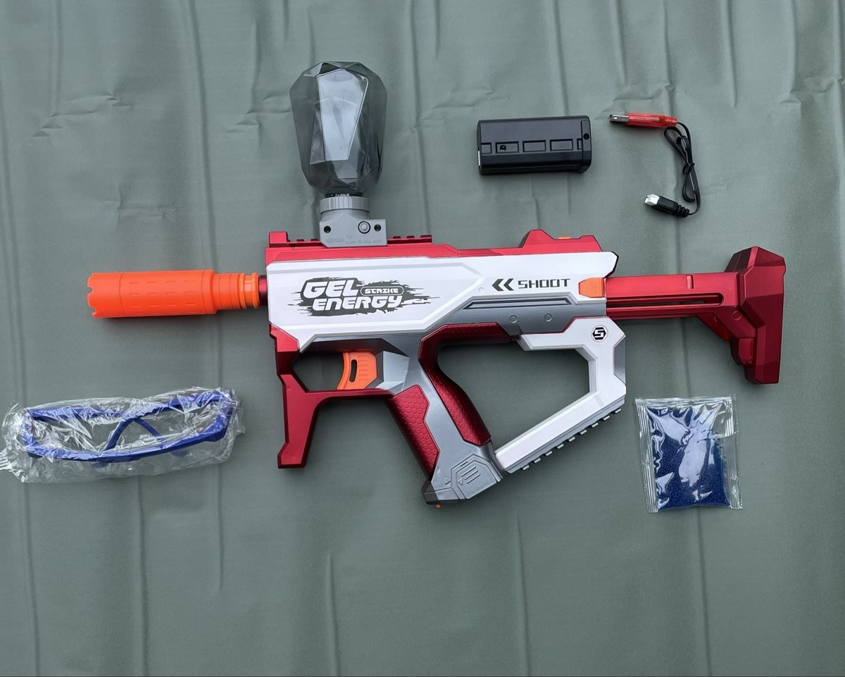 Giocattoli: Energy gel gun – Nuovo e nell'imballaggio originale da Les Brenets venduto da serialdrink 2