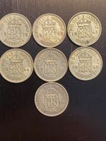 Royaume-Uni,  7X 6 Pence argent