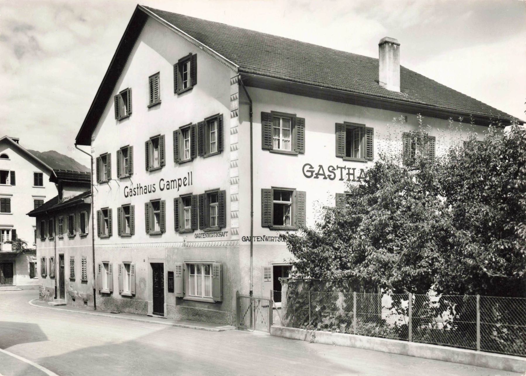 Cartoline postali: Gasthaus campell sils G – Usato da Biasca venduto da Blenio71