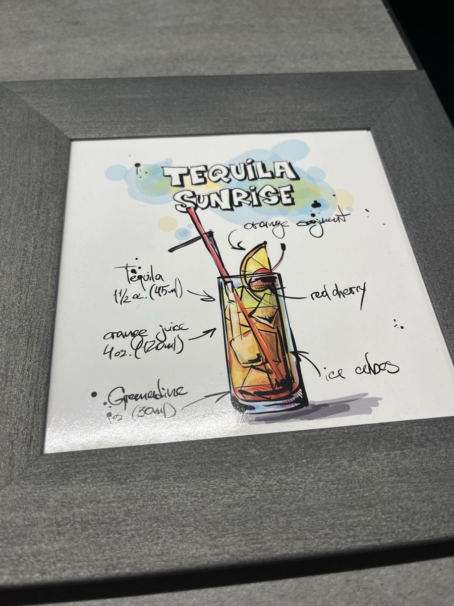 Bilderrahmen: Bilderrahmen mit Cocktails 🍹 – Neu (gemäss Beschreibung) aus Glis von jos_hj8q 3
