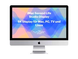 Second Life iMac 5K Studio Display, 27'' Retina Monitor